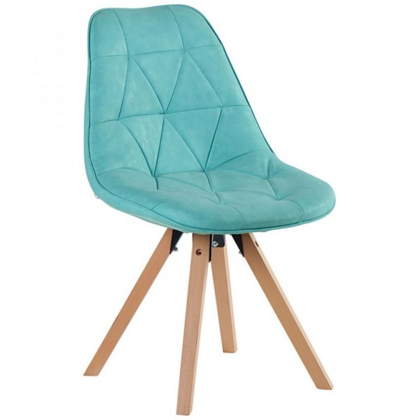 Chaise YATE turquoise